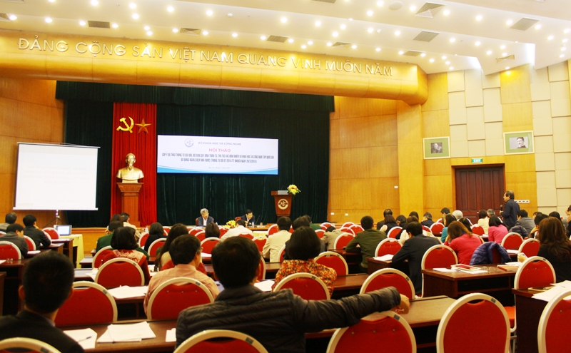 Bộ KH&CN lấy ý kiến góp ý Dự thảo Thông tư sửa đổi, bổ sung một số điều của Thông tư số 07/2014/TT-BKHCN